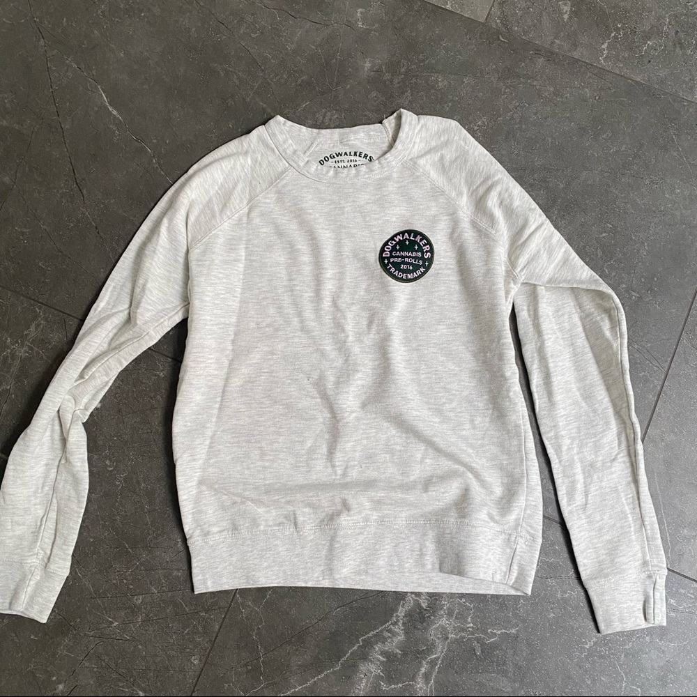 Crew neck sweatshirt